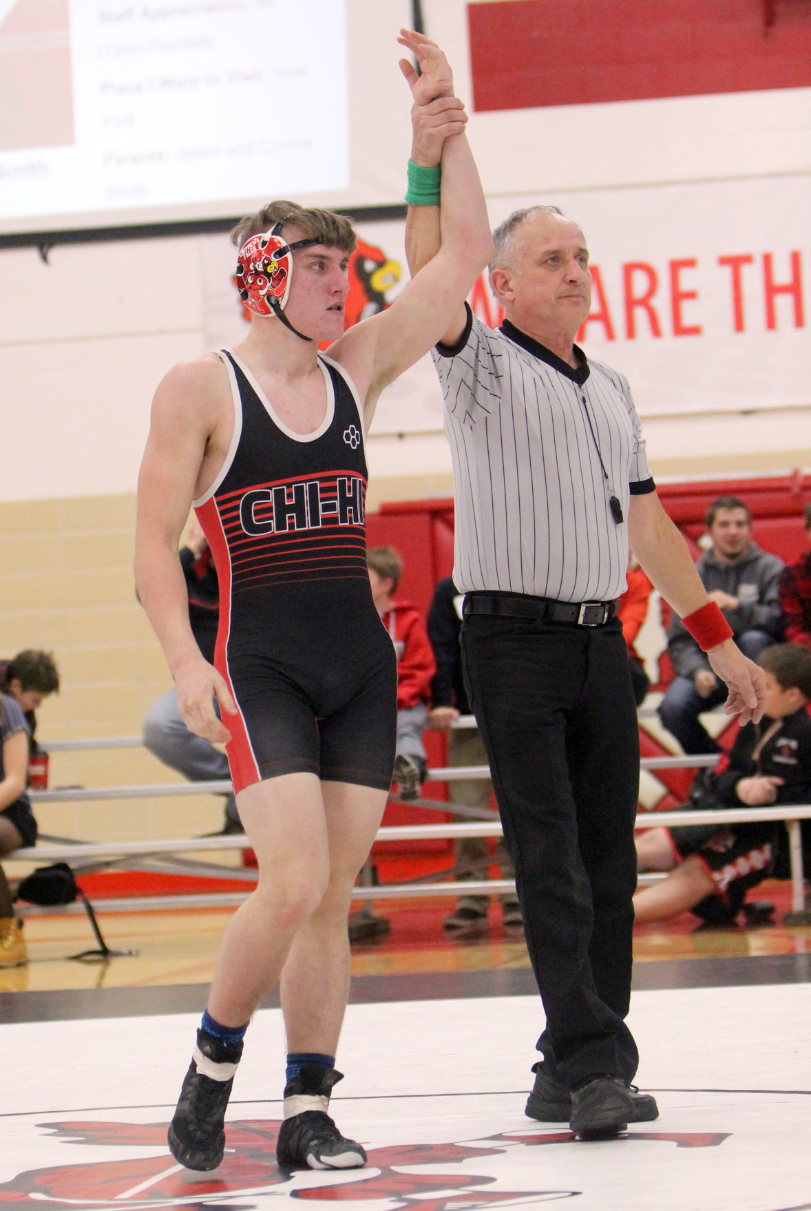 Menomonie at Chi-Hi wrestling 12-6-18